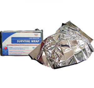 Disposable Rescue Blanket Silver